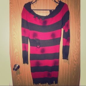 🎃🔪 Freddy Krueger Woman’s Costume 🔪🎃